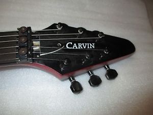 80's CARVIN DC 125 DOUBLE CUT -- made in USA -- EMG & KAHLER