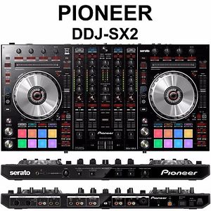 PIONEER DDJ-SX2 4 Channel Controller Velocity Performance Pads with Serato Flip