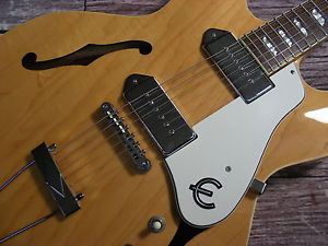2007 Epiphone by Gibson Casino Reissue Natural Made in Korea With Hardshell Case
