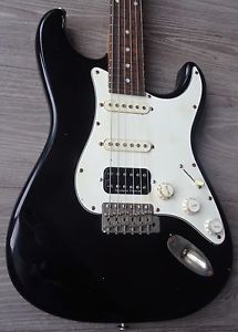 Haar Guitars 1963 S Model Relic HSS Configuration Old Headstock Black