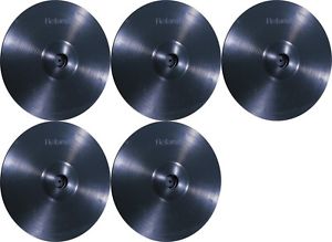 Roland CY-14C V-Cymbal Crash - Black (5-pack) Value Bundle