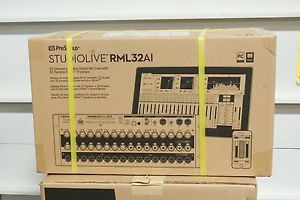 PreSonus StudioLive RML32AI 32-Channel Digital Mixer Studio Live Rack Mountable