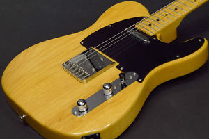 Fender Japan TL52-22 Vintage Natural Electric Guitar  Telecaster Rare Soft Case