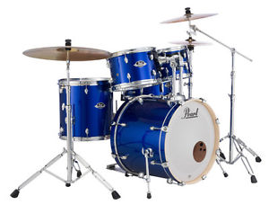 Pearl Export exx tambor kit, alto voltaje Azul con SABIAN SBR platillos (Nuevo)