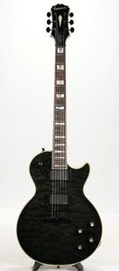 Epiphone Prophecy Les Paul Custom Plus EX Midnight Ebony Made in 2014 E-guitar