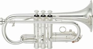 YAMAHA Standard Cornet YCR-2610SIII YCR2610SIII Silver Plated Finish Eb NEW