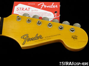 Fender Custom Shop Postmodern Relic Stratocaster NECK+TUNERS Strat Rosewood Oval