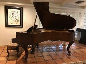 STEINWAY Grand Piano 1926 Louis XV Model A3 Walnut Completely Rebuilt Pristine