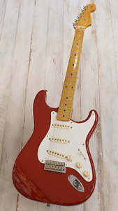 Fender Mexico Classic Series 50's Stratocaster 2000 Red E-Guitar Free Shipping