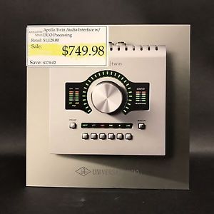 Universal Audio APOLLOWTWINDUO Thunderbolt Audio Interface