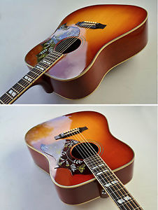2009 Gibson Hummingbird Acoustic-Electric Heritage Cherry ~MINT~~ Modern Classic