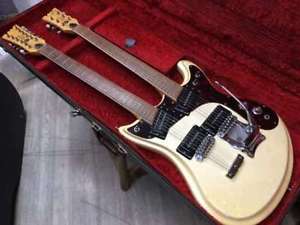 Mosrite W Neck 12/6 double neck Jimi Hendrix Same Type collector Original
