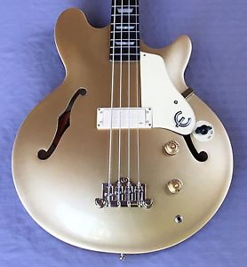 Epiphone Jack Casady Signature  Bass In Metallic Gold