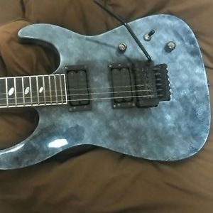 Used! Caparison TAT-Ⅱ Guitar Frozen Sky 24f Thru-neck w/Hardcase