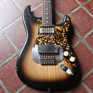 Waterslide Coodercaster 50's Sunburst w/ Mojo Lap Steel & Gold Foil Pickups, HSC