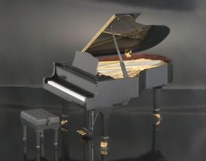 New Grand Pianist Black Genuine SEGA TOYS From Japan F/S