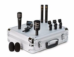 AUDIX DPQUAD Complete Drum Mic Pack with Case Tour Stage Studio R&R Band Church