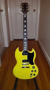 2016 Gibson SG 70's Tribute w/ P90's & the Original Mini Humbuckers - TV Yellow!