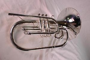 King 'Ultimate' Model 1121SP Marching Mellophone MINT CONDITION QuinnTheEskimo