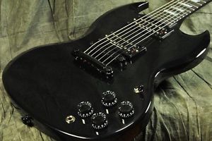 Gibson 2016 Limited SG Dark 7 Ebony  FROM JAPAN/512