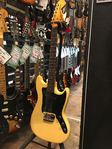 Fender USA Musicmaster Vintage Rare White Alder Body E-Guitar Free Shipping