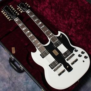 Gibson Custom Shop Limited Run EDS-1275 Double Neck White 2016 New Guitar F/S