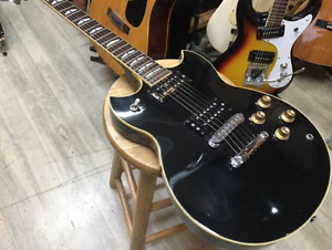 YAMAHA SG-500 Vintage 1977 Black Electric Guitar Japan F/S