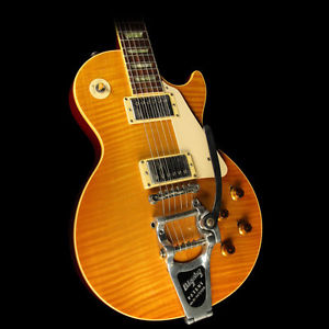 Used 1992 Gibson Les Paul Classic Electric Guitar Amber Burst