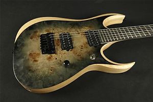 banez RGDIX6PB-SKB RGD Iron Label Series in Surreal Black Burst (144)