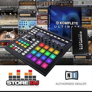 Native Instruments Maschine MK2 w/ Komplete 11 Ultimate Upgrade (Black)