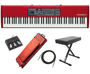 Nord Piano 3 HA-88 Virtual Hammer Action Technology NEW Piano3 HA88 BUNDLE 4