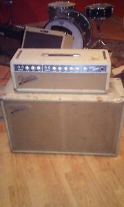 1963 Fender Bandmaster Head In Original Condition Great Tone No Reserve