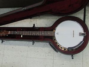 Strom 5 String Banjo - 1970s - USA Made - Gibson strings sounds good with case