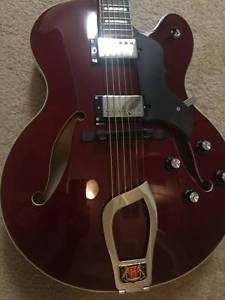 Hagstrom Jazz Model HJ-800 Semi-Hollow Electric Guitar