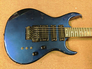 Late 1980’s Carvin DC-135 Electric Deep Pearl Blue, All Original w/Case, Kahler