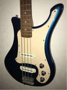 YAMAHA SBV-500 SBV 500 Blue Electric Base Bass Rare Good Condition From JAPAN