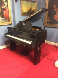 Very Small Art Deco Baby Grand Piano. Free Delivery In Essex, £65 S.e England