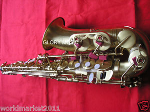#14 Profession Musical Instruments Brass Hand Polished Compact Alto Saxophone