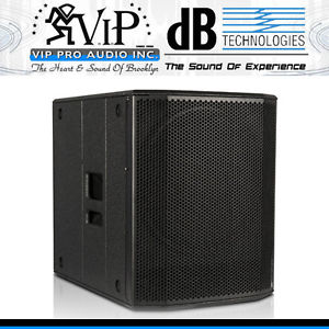 DB Technologies SUB 618 Active 18" DJ/Club Subwoofer Class-D 1200W Amplified Sub