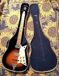 THE CLEANEST!! 1950`s VINTAGE KAY /CUSTOM KRAFT "SIZZLER" 100% ORIGINAL W/OSC
