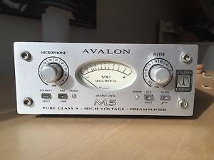 Avalon M5 Pure Class A Mic Preamp + RM1 Rack Kit - Near MINT Condition!