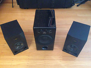 Adam a5x Active Nearfield Studio Monitors (pair) and Adam Sub7 Subwoofer Bundle