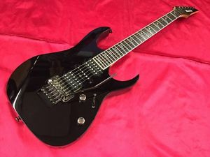 Ibanez, RG2570Z, Very Good Condition, Hard Case, Black, Shipping From JAPAN