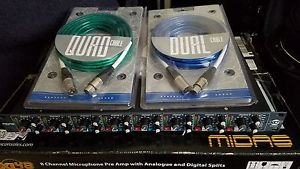Midas XL48 8 Channel Mic Pre- Analog & Digital in/outs - XL4 Mic Pres - ADAT