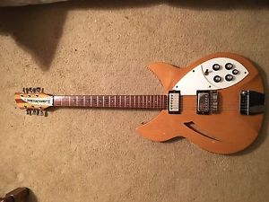 1966 Rickenbacker 330 Mapleglo 6 String Guitar Good Condition