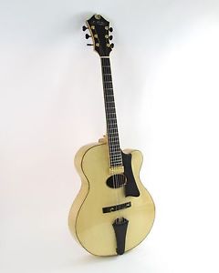 Les Korn Tuscon AZ Archtop Guitar - Electric, Oval Sound Hole