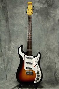 Burns / Marquee Pro Brown w/soft case Free shipping From JAPAN Right hand #U1186