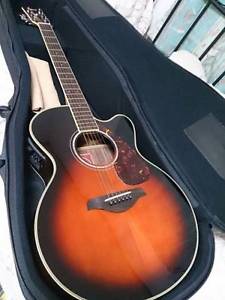 YAMAHA FJX730SC Shimamura Musical Instrument x Yamaha Acoustic Guitar
