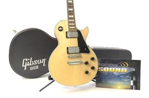 2014 Gibson Les Paul Ltd Ed Classic Custom Electric Guitar - Natural w/OHSC