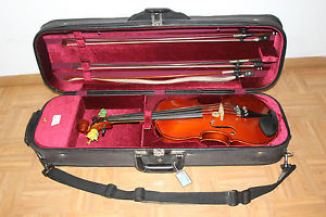 Glaesel VA10E3 16" Viola / bows, piezo pickup, Rosin signed Thomas Lauderdale